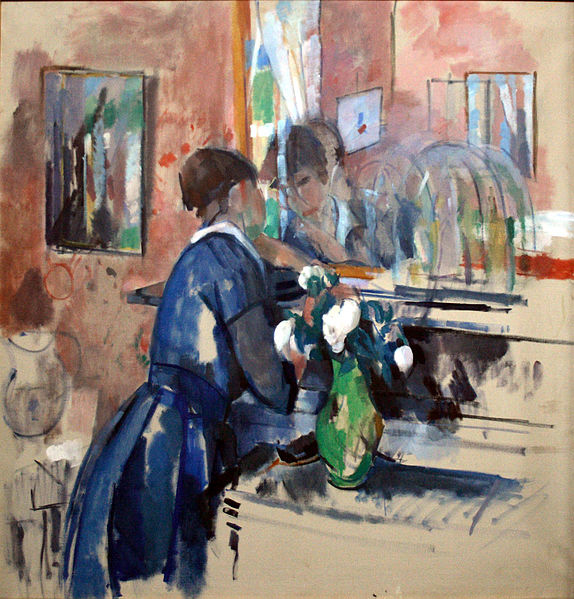 Painting of Rik Wouters in the Koninklijk Museum voor Schone Kunsten